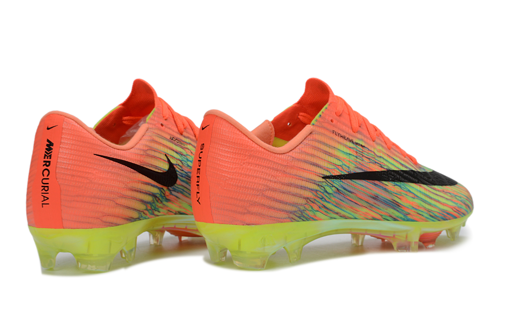 Air Zoom Mercurial Vapor 17 Elite FG Football Boots - Orange and Green