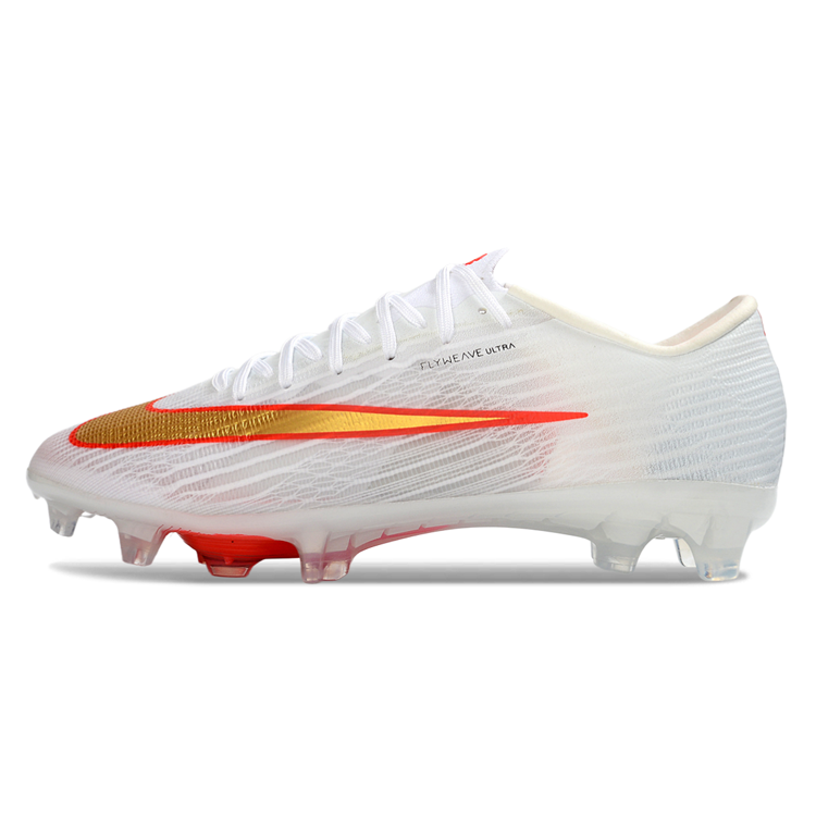 Air Zoom Mercurial Vapor 17 Elite FG Football Boots - White/Orange/Gold