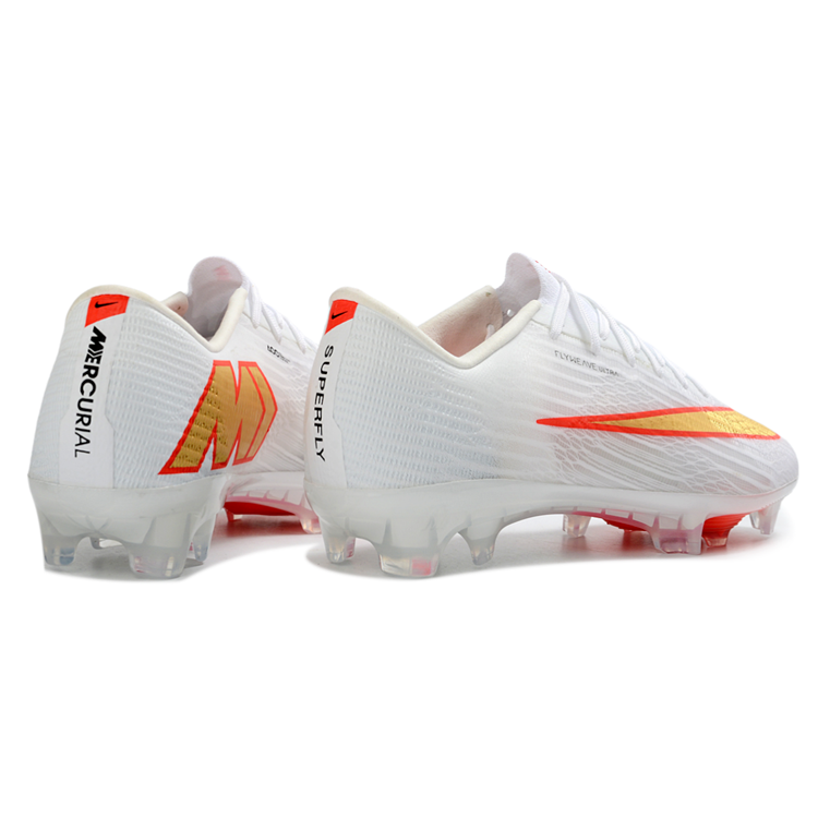 Air Zoom Mercurial Vapor 17 Elite FG Football Boots - White/Orange/Gold