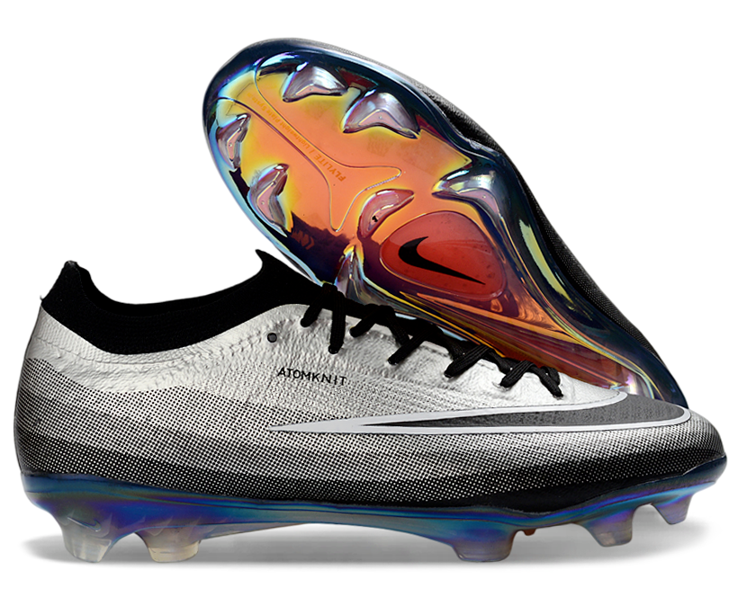 Air Zoom Mercurial Vapor 17 Elite XXVI Waterproof Knit FG Soccer Boots - Black/Grey