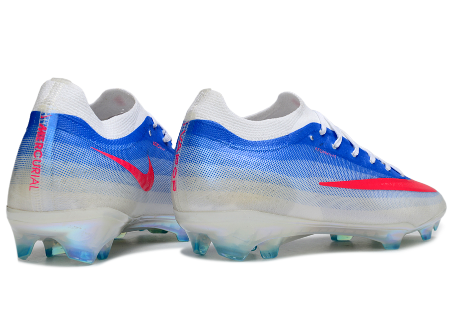 Air Zoom Mercurial Vapor 17 Elite XXVI Waterproof Knit FG Soccer Boots - Blue/Red/White