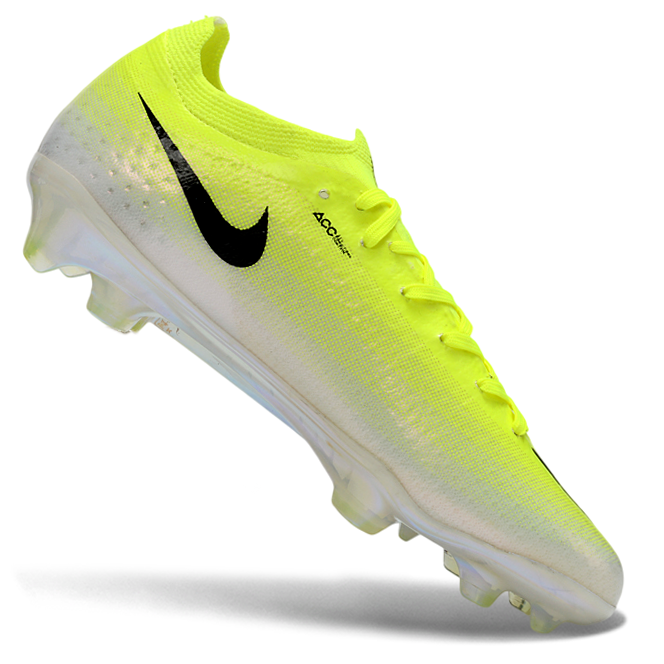 Air Zoom Mercurial Vapor 17 Elite XXVI Waterproof Knit FG Soccer Boots - Fluorescent Green/White/Black