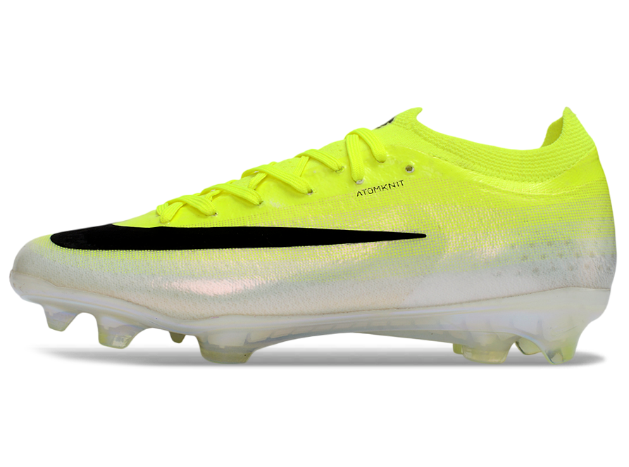 Air Zoom Mercurial Vapor 17 Elite XXVI Waterproof Knit FG Soccer Boots - Fluorescent Green/White/Black