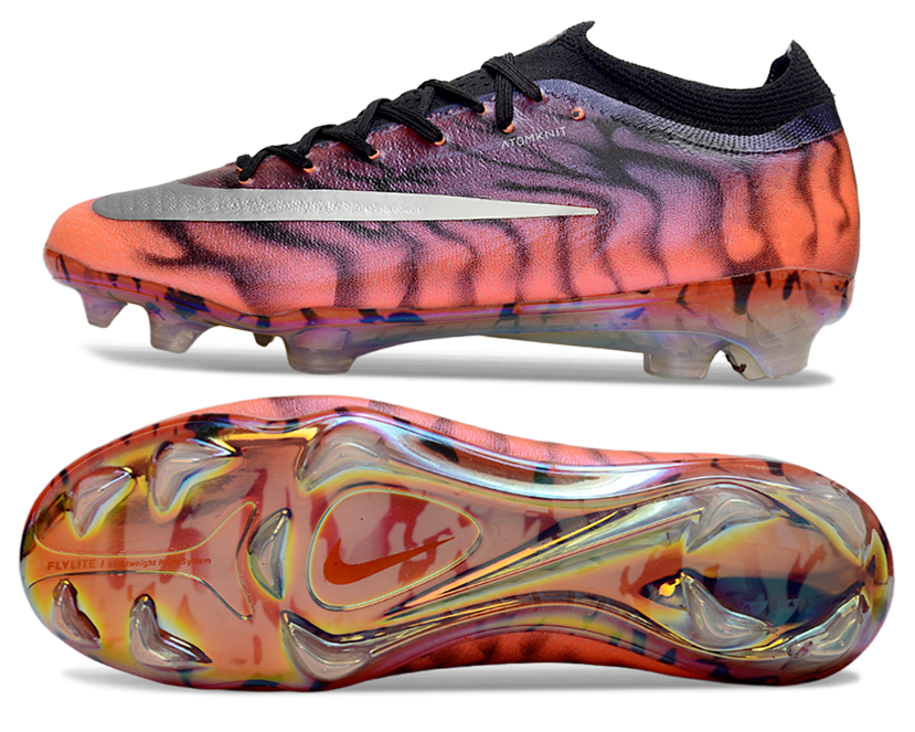 Air Zoom Mercurial Vapor 17 Elite XXVI Waterproof Knit FG Soccer Boots - Orange/White/Black