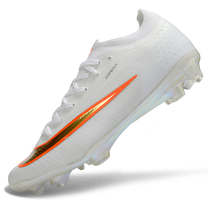 Air Zoom Mercurial Vapor 17 Elite XXVI Waterproof Knit FG Soccer Boots - White/Red/Gold