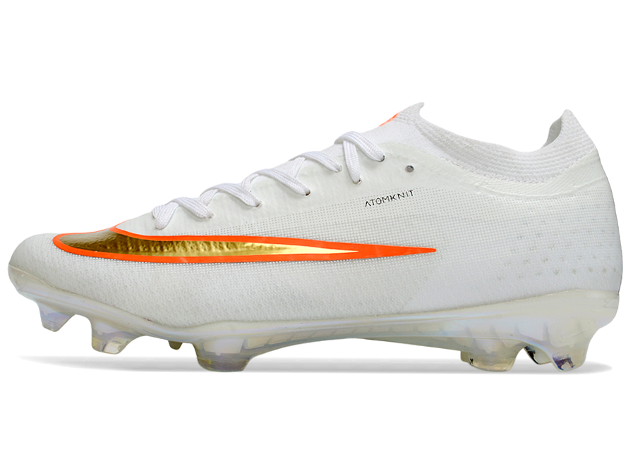 Air Zoom Mercurial Vapor 17 Elite XXVI Waterproof Knit FG Soccer Boots - White/Red/Gold