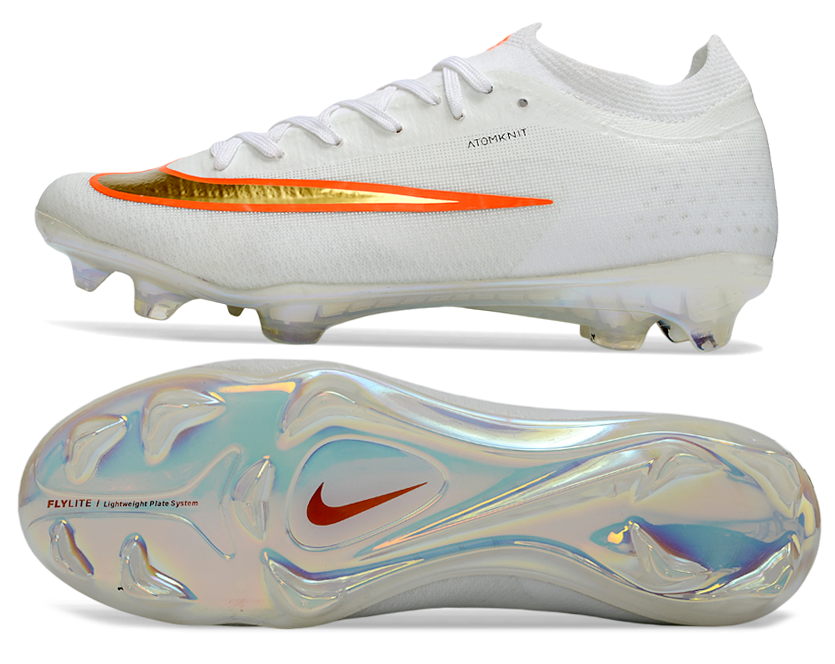 Air Zoom Mercurial Vapor 17 Elite XXVI Waterproof Knit FG Soccer Boots - White/Red/Gold
