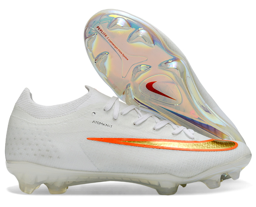 Air Zoom Mercurial Vapor 17 Elite XXVI Waterproof Knit FG Soccer Boots - White/Red/Gold