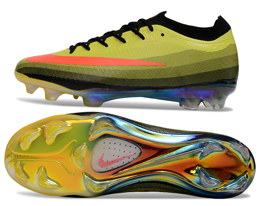 Air Zoom Mercurial Vapor 17 Elite XXVI Waterproof Knit FG Soccer Boots - Yellow/Red/Black