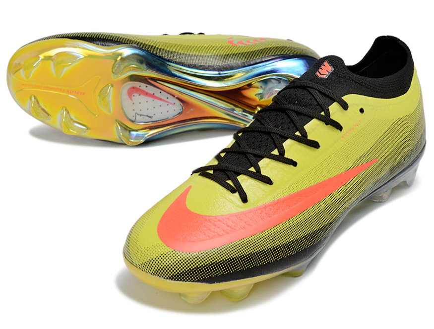 Air Zoom Mercurial Vapor 17 Elite XXVI Waterproof Knit FG Soccer Boots - Yellow/Red/Black
