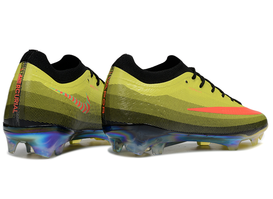 Air Zoom Mercurial Vapor 17 Elite XXVI Waterproof Knit FG Soccer Boots - Yellow/Red/Black