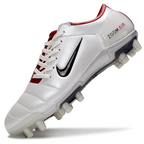 T90 Series Super A Back Slip Firm Ground Soccer Boots - Iconic Red/White