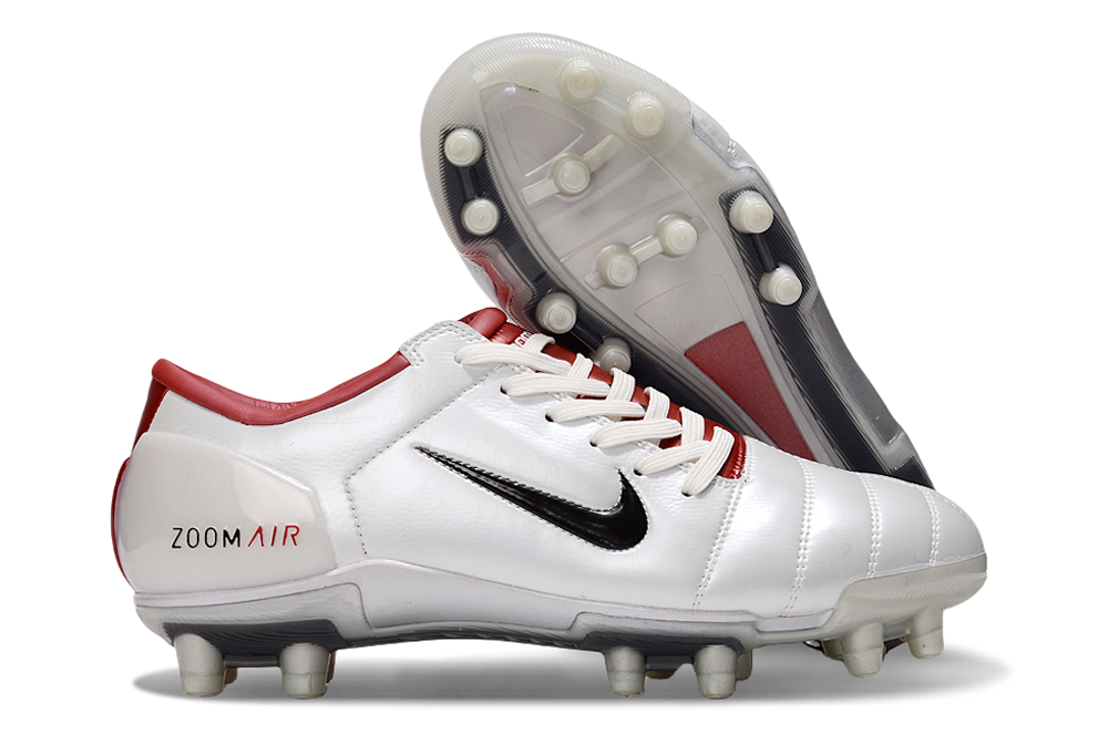T90 Series Super A Back Slip Firm Ground Soccer Boots - Iconic Red/White