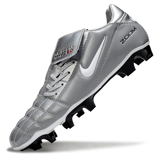 T90 Series Firm Ground Football Shoes - Gray/White