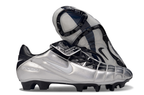 T90 Series Firm Ground Football Shoes - Metallic Silver/Black/White