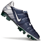 T90 Series Firm Ground Football Shoes - Metallic Silver/Navy/White