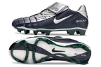 T90 Series Firm Ground Football Shoes - Metallic Silver/Navy/White