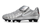 T90 Series Firm Ground Football Shoes - Metallic Silver/White