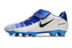 T90 Series Firm Ground Football Shoes - White/Blue