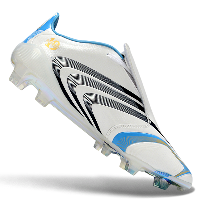 F50 Elite FG Messi's Signature Football Boots - White/Blue/Black