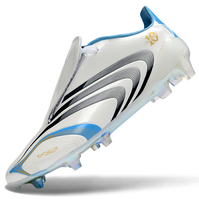 F50 Elite FG Messi's Signature Football Boots - White/Blue/Black