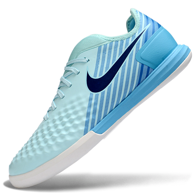 Magista X Finale II Indoor Flat Soccer Shoes - Aqua/Blue/Royal Blue