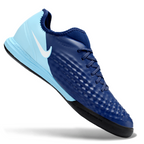 Magista X Finale II Indoor Flat Soccer Shoes - Aqua/Navy Blue/Black