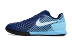 Magista X Finale II Indoor Flat Soccer Shoes - Aqua/Navy Blue/Black