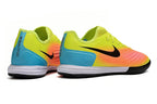 Magista X Finale II Indoor Flat Soccer Shoes - Neon Yellow/Orange/Blue/Black