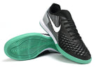 Magista X Finale II Indoor Flat Soccer Shoes - Black/Gray/Green