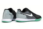 Magista X Finale II Indoor Flat Soccer Shoes - Black/Gray/Green