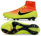 Magita Obra ACC Waterproof Full Knit FG Soccer Shoes - Striking Yellow/Orange Gradien