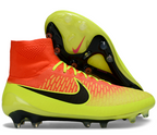 Magita Obra ACC Waterproof Full Knit FG Soccer Shoes - Striking Yellow/Orange Gradien