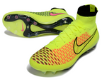 Magita Obra ACC Waterproof Full Knit FG Soccer Shoes - Volt/Hyper Punch