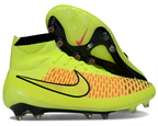 Magita Obra ACC Waterproof Full Knit FG Soccer Shoes - Volt/Hyper Punch