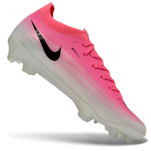 Mercurial Spurs 17 Full Knit Waterproof FG Soccer Boots - Pink/White/Black