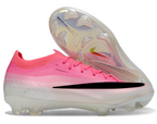 Mercurial Spurs 17 Full Knit Waterproof FG Soccer Boots - Pink/White/Black