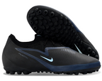 Phantom 6 Elite Low Pro Men's/Women's TF Soccer Shoes - Black/Light Blue