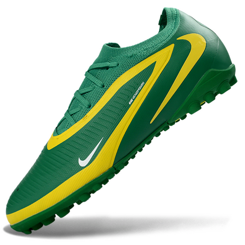 Phantom 6 Elite Low Pro Men's/Women's TF Soccer Shoes - Green/Yellow/White