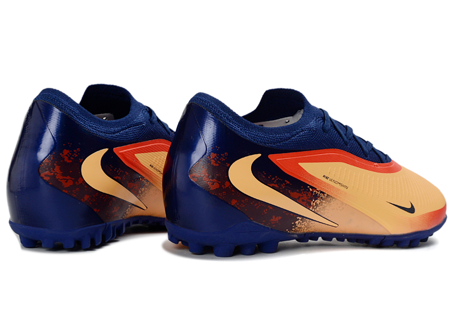 Phantom 6 Elite Low Pro Men's/Women's TF Soccer Shoes - Laser Orange/Blue Void/Red