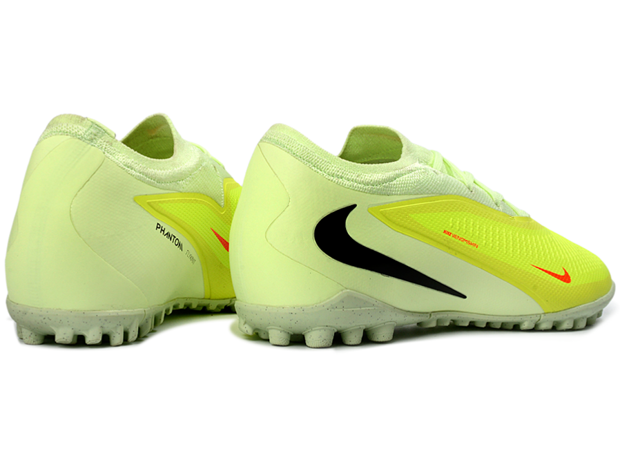 Phantom 6 Elite Low Pro Men's/Women's TF Soccer Shoes - Lime Green/Hyper Crimson/Black