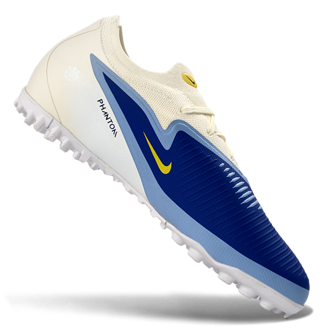 Phantom 6 Elite Low Pro Men's/Women's TF Soccer Shoes - Royal Blue/Light Blue/White/Black