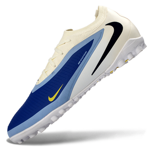 Phantom 6 Elite Low Pro Men's/Women's TF Soccer Shoes - Royal Blue/Light Blue/White/Black