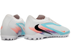 Phantom 6 Elite Low Pro Men's/Women's TF Soccer Shoes - White/Pistachio Frost/Hyper Orange