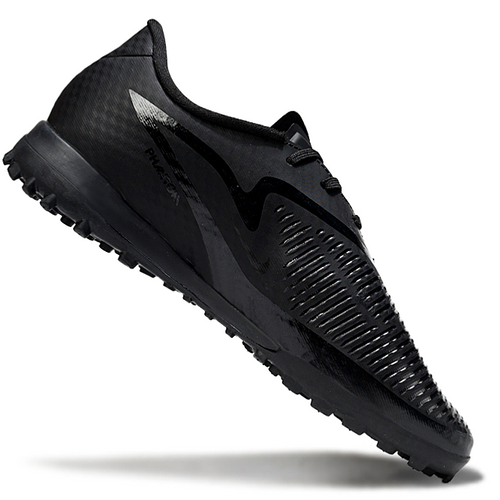 Phantom 6 Low Academy Men's/Women's TF Low-Top Soccer Shoes for Artificial Ground - Black