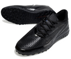 Phantom 6 Low Academy Men's/Women's TF Low-Top Soccer Shoes for Artificial Ground - Black
