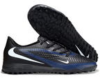 Phantom 6 Low Academy Men's/Women's TF Low-Top Soccer Shoes for Artificial Ground - Black/Blue/White