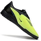 Phantom 6 Low Academy Men's/Women's TF Low-Top Soccer Shoes for Artificial Ground - Black/Volt Yellow