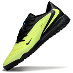 Phantom 6 Low Academy Men's/Women's TF Low-Top Soccer Shoes for Artificial Ground - Black/Volt Yellow