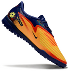 Phantom 6 Low Academy Men's/Women's TF Low-Top Soccer Shoes for Artificial Ground - Laser Orange/Blue Void/Red/Yellow